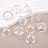 10pcs Multi-Petal Flower Acrylic Bead Caps Charms For DIY Colorful Wind Bell Beads Pendant Earring Jewelry Making Accessories