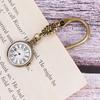 1/2pcs Vintage Metal Pocket Watch Shaped Bookmark