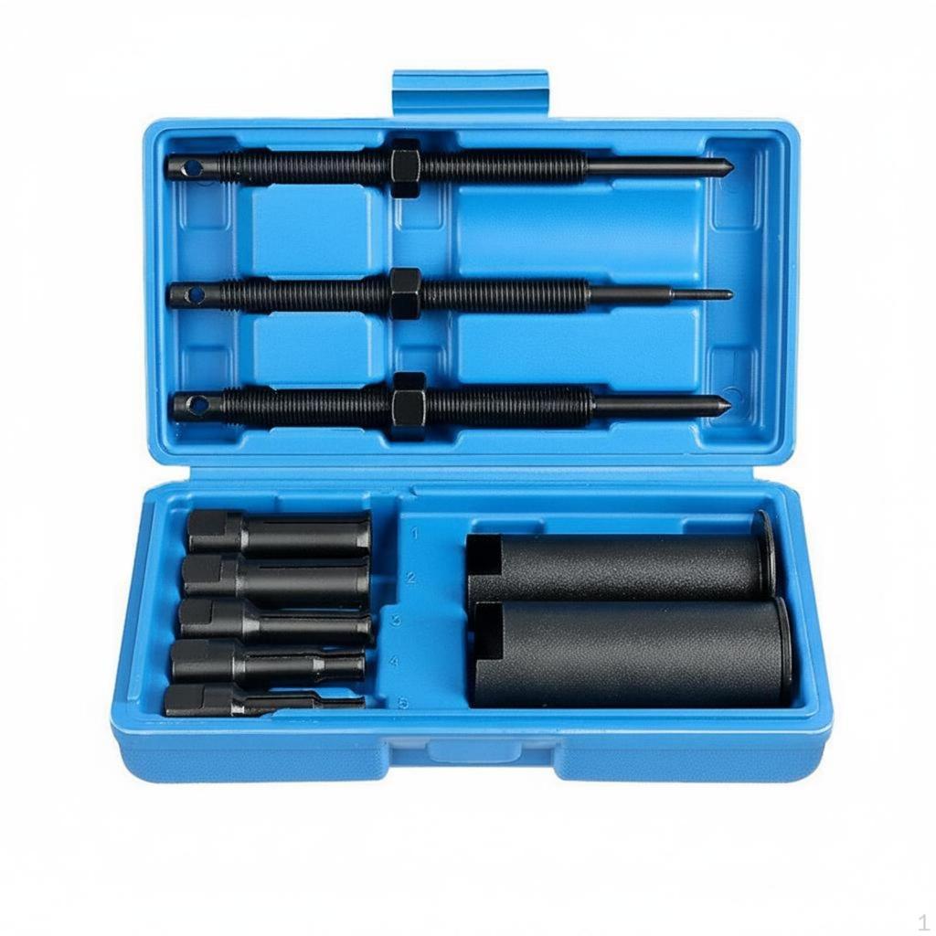 12 Pieces Enclosed Bearing Puller Fits 923 Mm Bores Internal Extractor Multiple Adapters