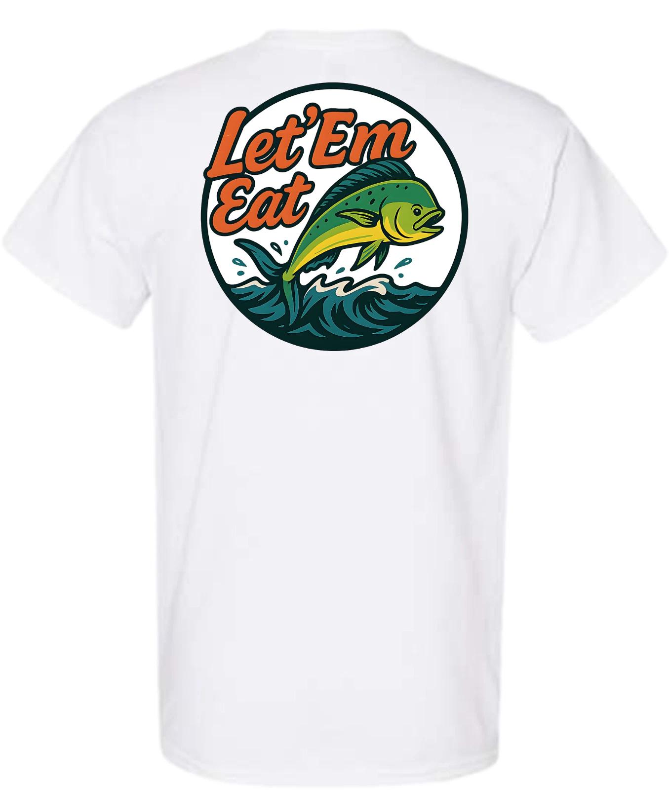 Let Em Eat Dolphin Fish Short Sleeve T-Shirt S