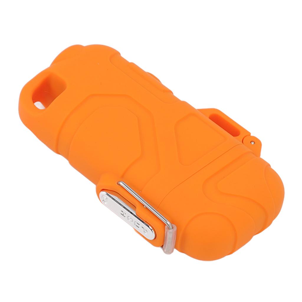 Double Arc Plasma Lighter Windproof Waterproof Flameless USB Electric Lighter with 3 Gear Adjustable Flashlight
