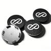 4pcs ENKEI Racing Logo Badge Emblem Car Wheel Center Caps 51MM Clips 46MM Wheels Hub Cap Rim Hubcaps Dust Cover Car Accessories