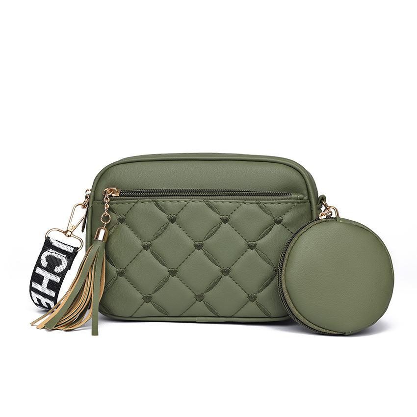 Small Bag Crossbody Versatile for Women Autumn and Winter Single Shoulder Small Square Bag European and American Mother Child Bag Mobile Phone Bag