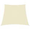 VidaXL Sun Sail Oxford Fabric Trapezoidal 2/4x3 M Cream 135241
