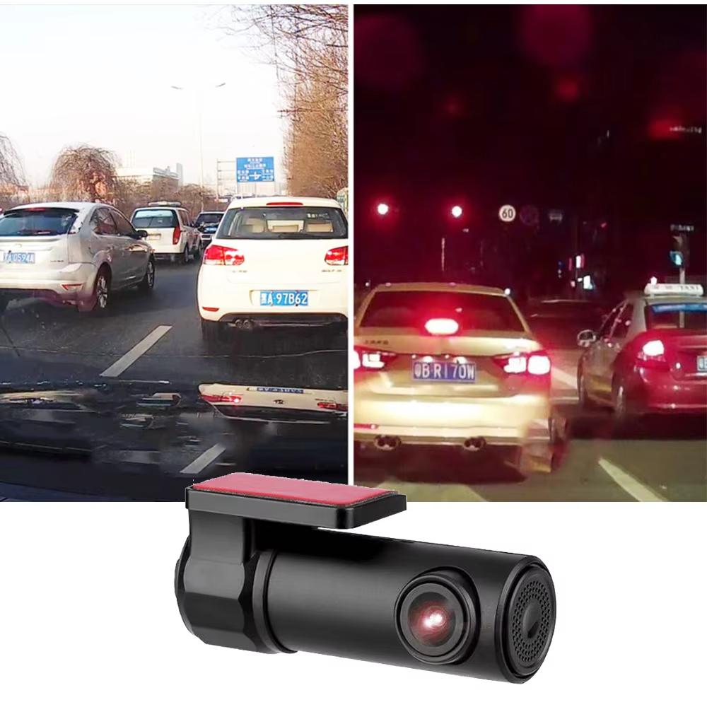 360 de grade Wifi Mini DVR pentru mașină HD 1080P Dash Cam Înregistrare automată Video Dashcam Viziune de noapte Cameră pentru mașină la 170 de grade Înregistrator de conducere