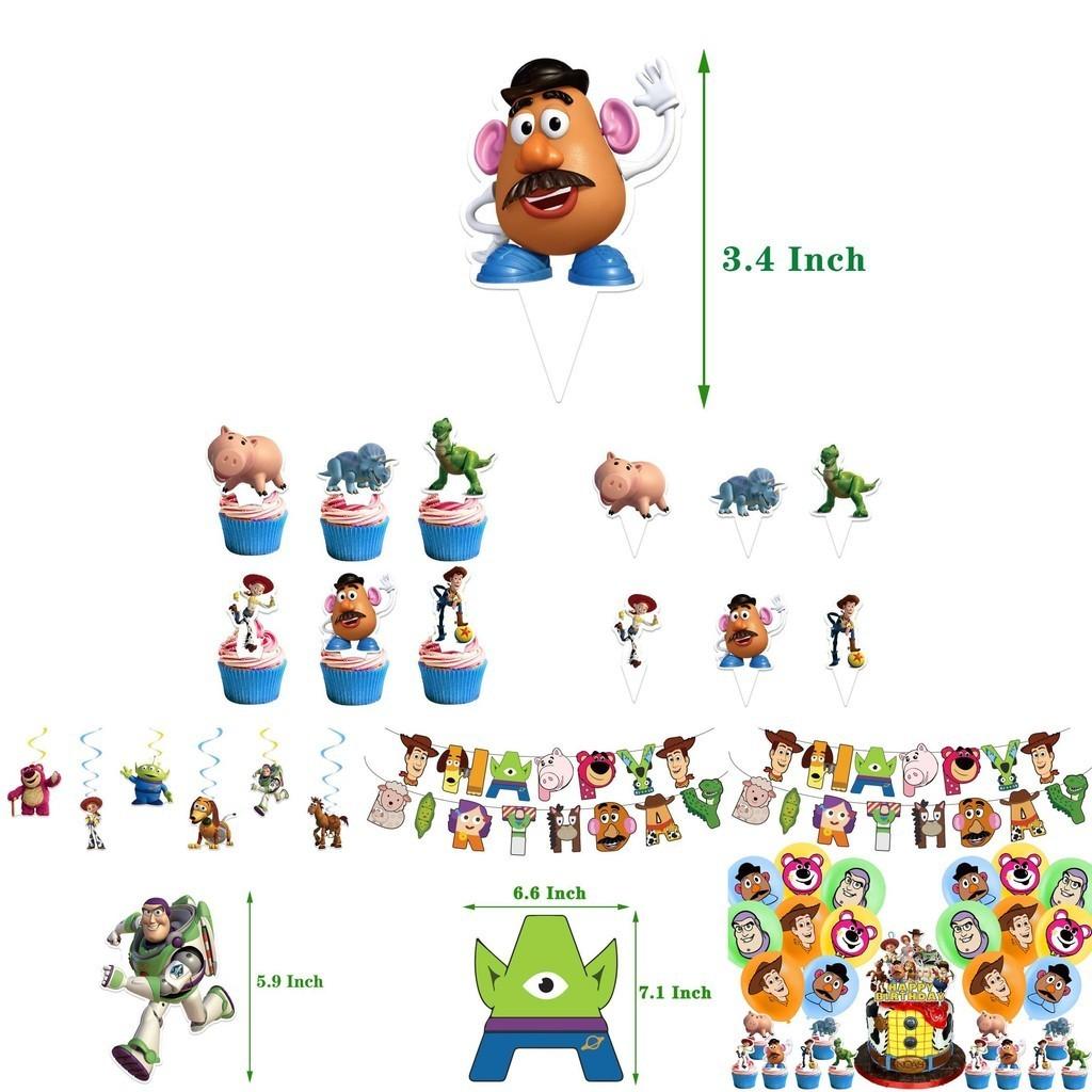 Disney Toy Story Buzz Lightyear Birthday Party Banner Supplies Set For Kids Vibrant And Festive Décor