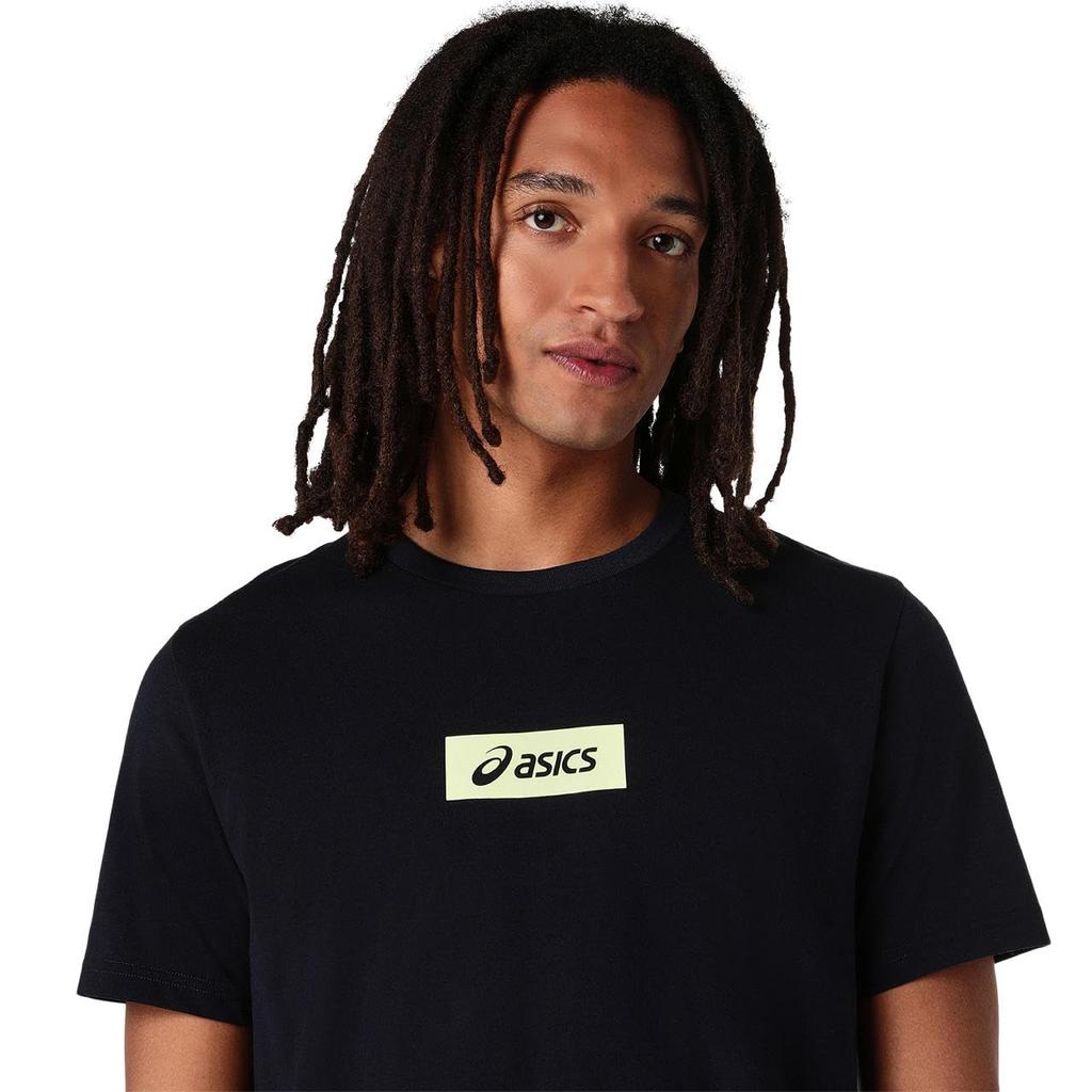 Training Wear CHEST LOGO TEE 2031F333 402 S [ASICS] Men's (MIDNIGHT)