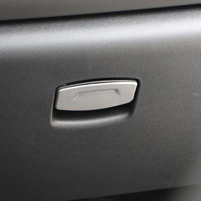 Für Renault Koleos 2017-2025 für Samsung QM6 2017-2025 LHD Handschuhfachgriff Abdeckung Griffe Zierleiste Aufkleber Innenzubehör