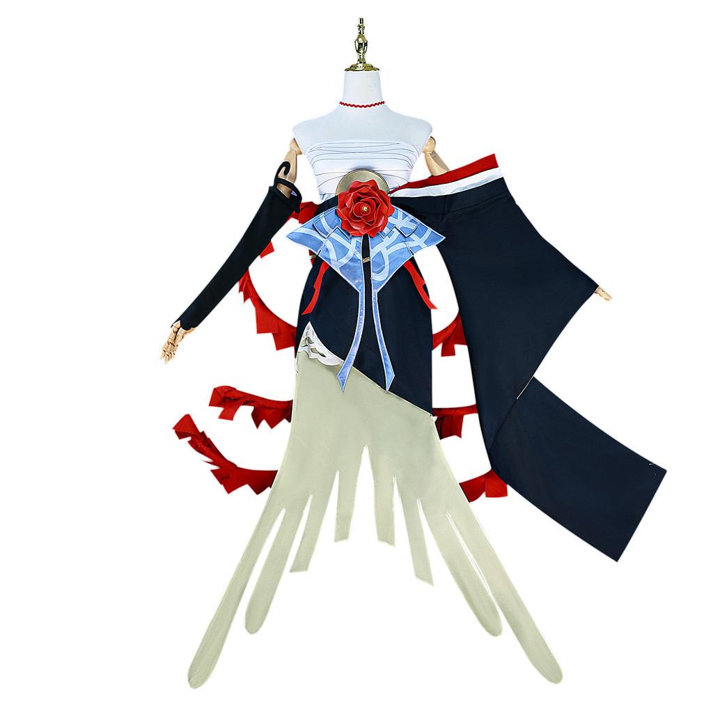 Sweet And Fresh Konan Cosplay Outfit White Crane Style Naruto Costume