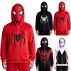 Kids Halloween Casual Zip-Up Hoodie with Graphic Print Costume for Boys and Girls