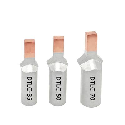DTL C45-10/16/25/35/50/70 mm² Leitungsschutzschalter Kupfer-Aluminium-Kabelklemme Blanker Anschlussklemmen Kabelschuhe Drahtverbinder Anschluss Satz