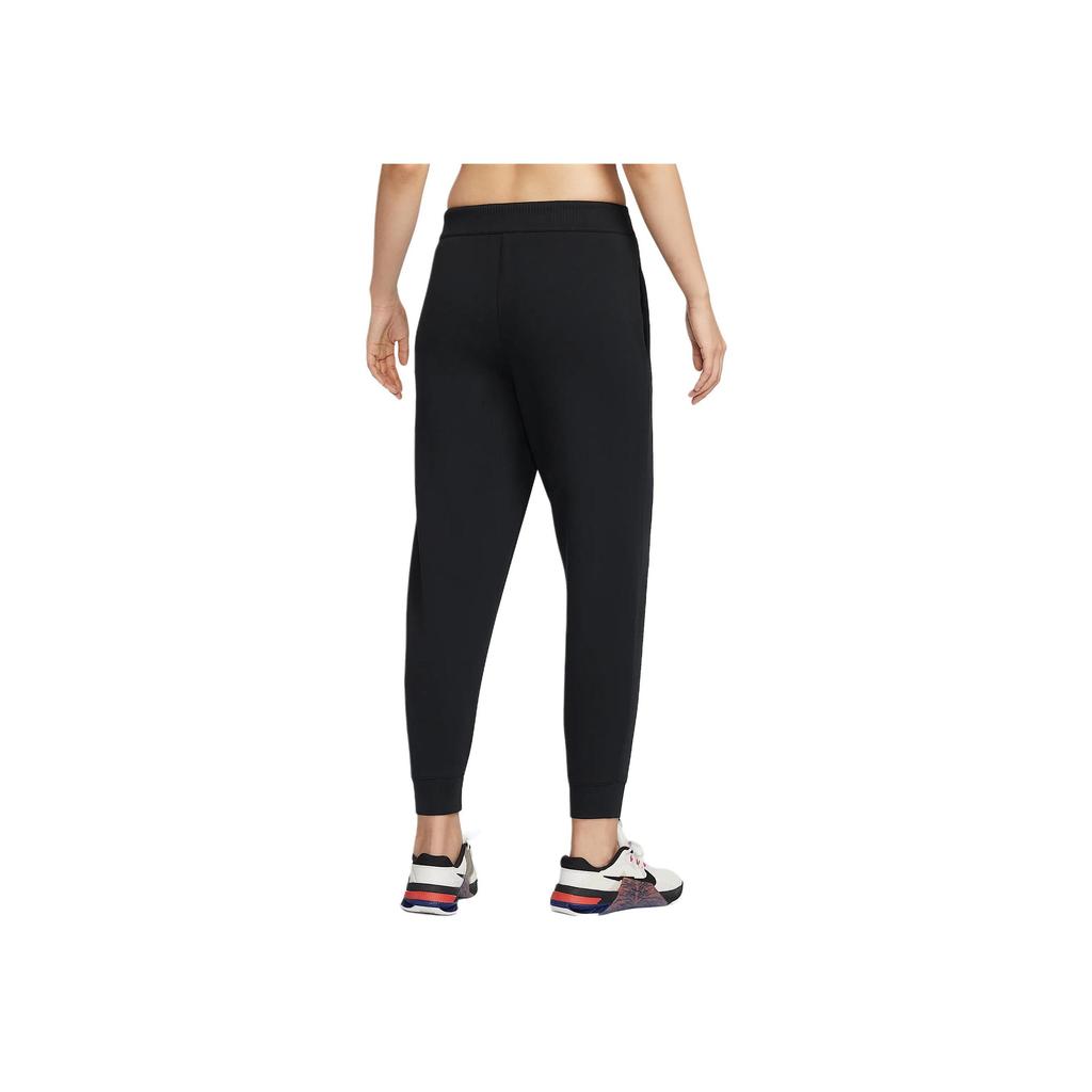 Nike 24.7 Neuvěřitelně měkké dámské tepláky Dri-FIT se středním pasem Černé HQ8185-010