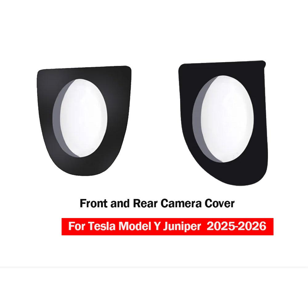 

For Tesla Model Y Juniper 2025-2026 Front Rear Camera Lens Guard Protective Cover Scratch Resistant Anti-stain Car Accessories