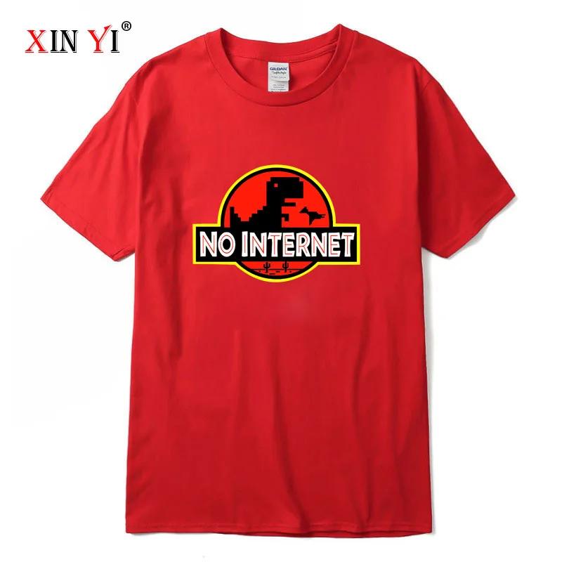 Mens High Quality 100 Cotton Funny Dinosaur Print SummerT Shirt Loose Oneck Men Tshirt Short Sleeve Tshirt Male Tees Tops