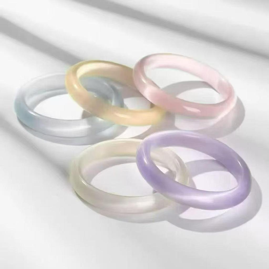 High-Quality Macaron Gradient Cat's Eye Beaded Bracelet with Premium Feel