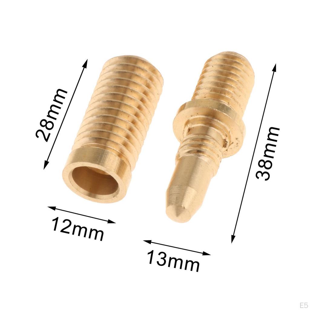 Prodlužovací měděný šroubový spoj kulečníkového tága pro připojení hráčů