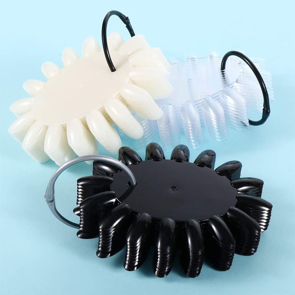 Nail Art Tips Display Wheel DIY Display Tool Nail Art Practice Display Nail Art Polish Color Card