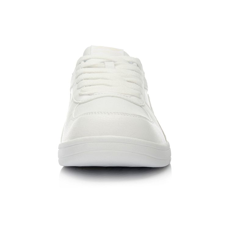 Li Ning Weiwu Fabric Synthetic Leather Comfortable Non-Slip Wear-Resistant Lightweight Low-Top Skate Shoes Unisex Sneakers ALCK065-1