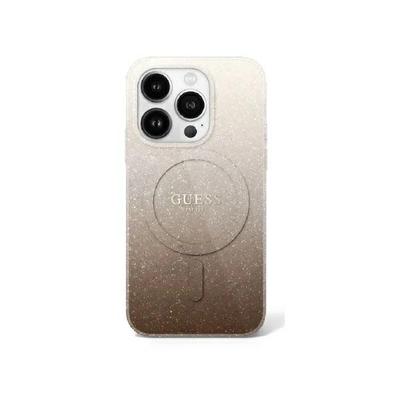 Guess Guhmp16Lhgrcelw Iphone 16 Pro 6.3 Brązowy/Brown Hardcase Iml Glitter Gradient Magsafe