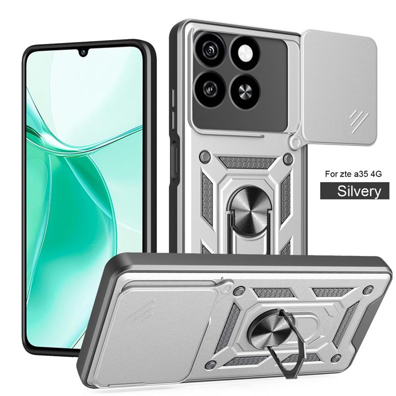 

Для ZTE Blade A35 A55 4G Защитная броня для объектива камеры Противоударный магнитный держатель-кольцо Задняя крышка для ZTE A55 A35 4G Чехлы For ZTE A35 A55