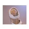 Girls' Sandals Closed-Toe Woven Shoes for Toddlers & Young Kids, Soft-Sole Beach Sandals for Children Girls' Party Shoes