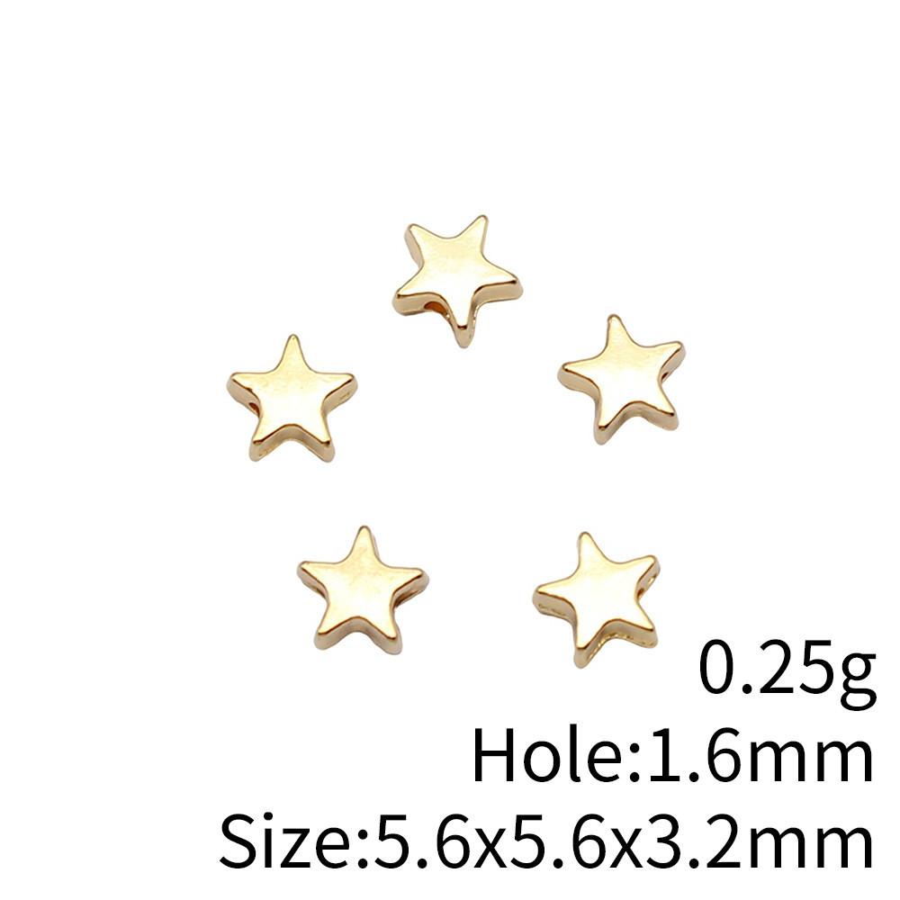 New Year's Day Jewelry Findings Small Torus Spacer Beads Accessories Parts Backpack Accessories