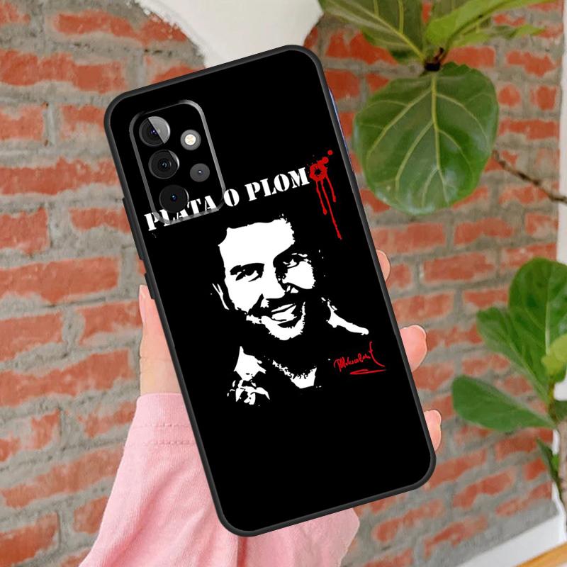 Plata O Plomo Narcos Pablo Escobar Phone Case For Samsung Galaxy A15 A25 A55 A54 A34 A14 A35 A52 A32 A12 A51 A71 A13 A33 A53