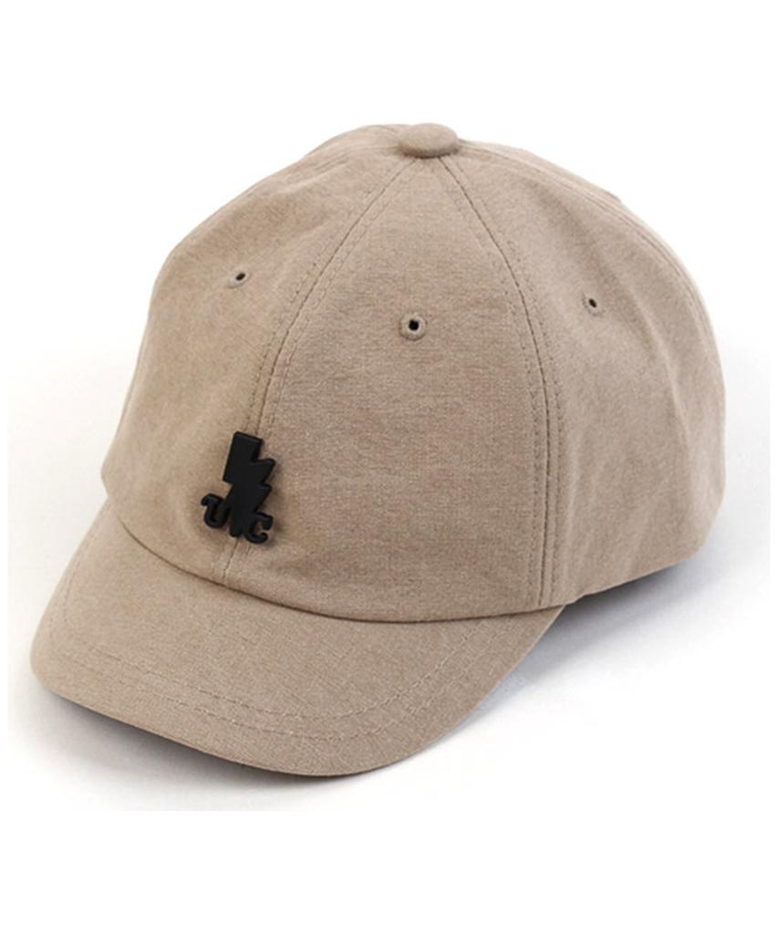 Beige Short Brim Ballcap