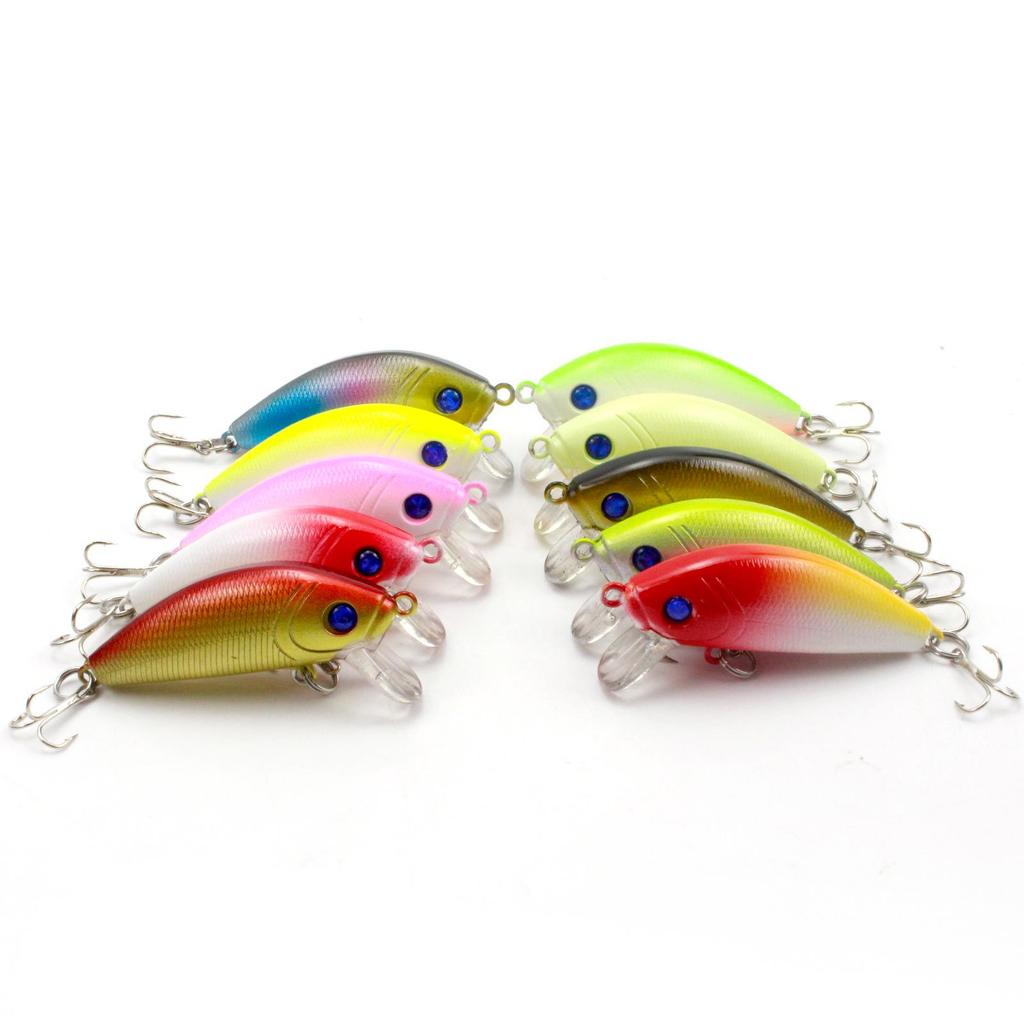 High-Speed Surface Micro Minnow Multi-Color Hard Lure for Freshwater and Saltwater Fishing