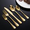20pcs Cutlery Set Mirror Finish Smooth Edge Stainless Steel Set Include Fork Spoon Kitchen Supplies