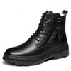 Bozong 99559 Men's Casual Winter Leather Boots