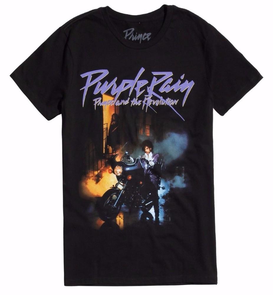 Футболка Prince PURPLE RAIN PRINCE AND THE REVOLUTION 100% Подлинная и Официальная Унисекс Футболка XXXXL