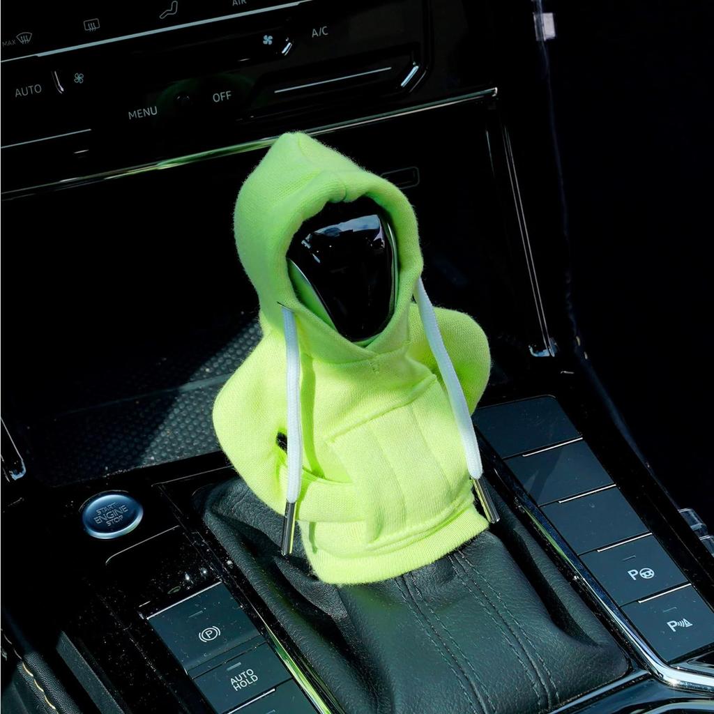 Mode Hoodie Auto Schaltknauf Abdeckung Manuelle Griff Schalthebel Dekoration Hoodie Abdeckung Automatische Auto Innen Zubehör