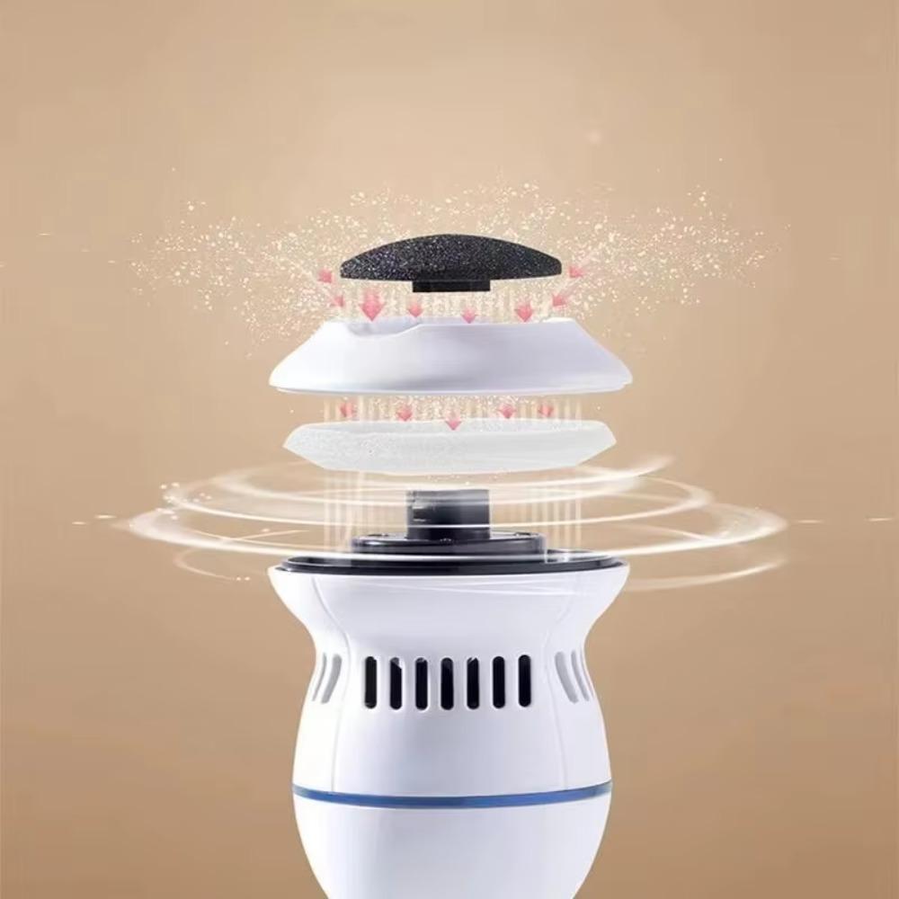 2 Speed Adjustable Foot Grinder Automatic Vacuuming Foot Calluses Remover  Stockings