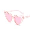 Fashion new multi-color love sunglasses, parent-child personalized glitter sunglasses, European and American beach sunglasses