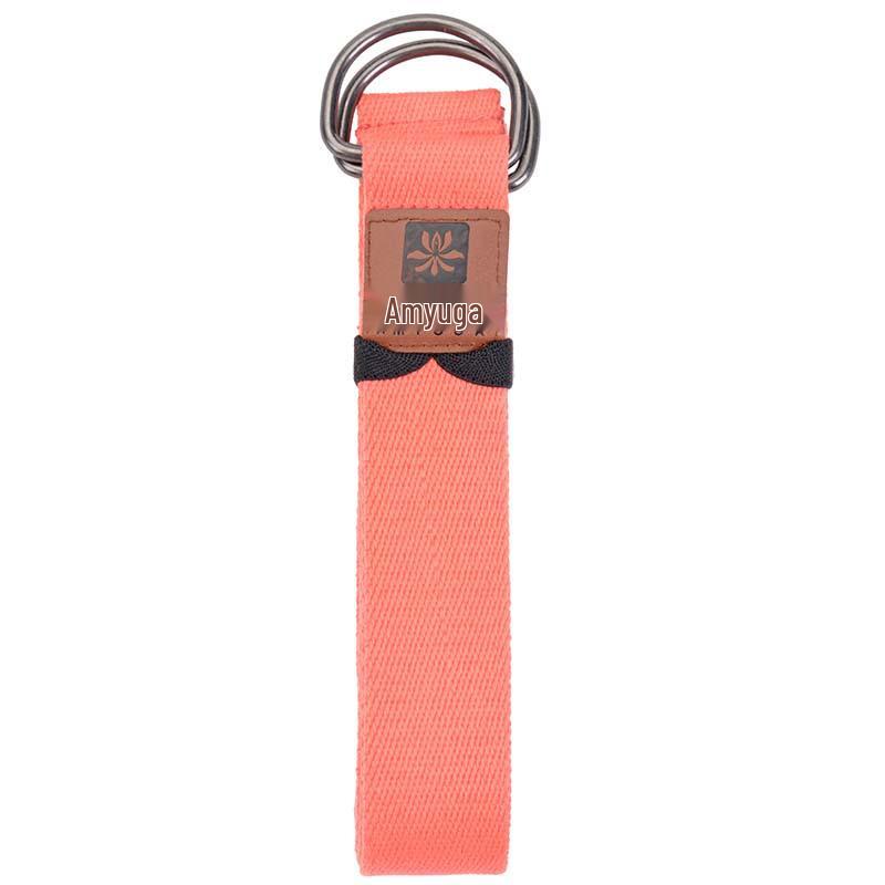 Enhanced Polyester Cotton Yoga Stretch Strap