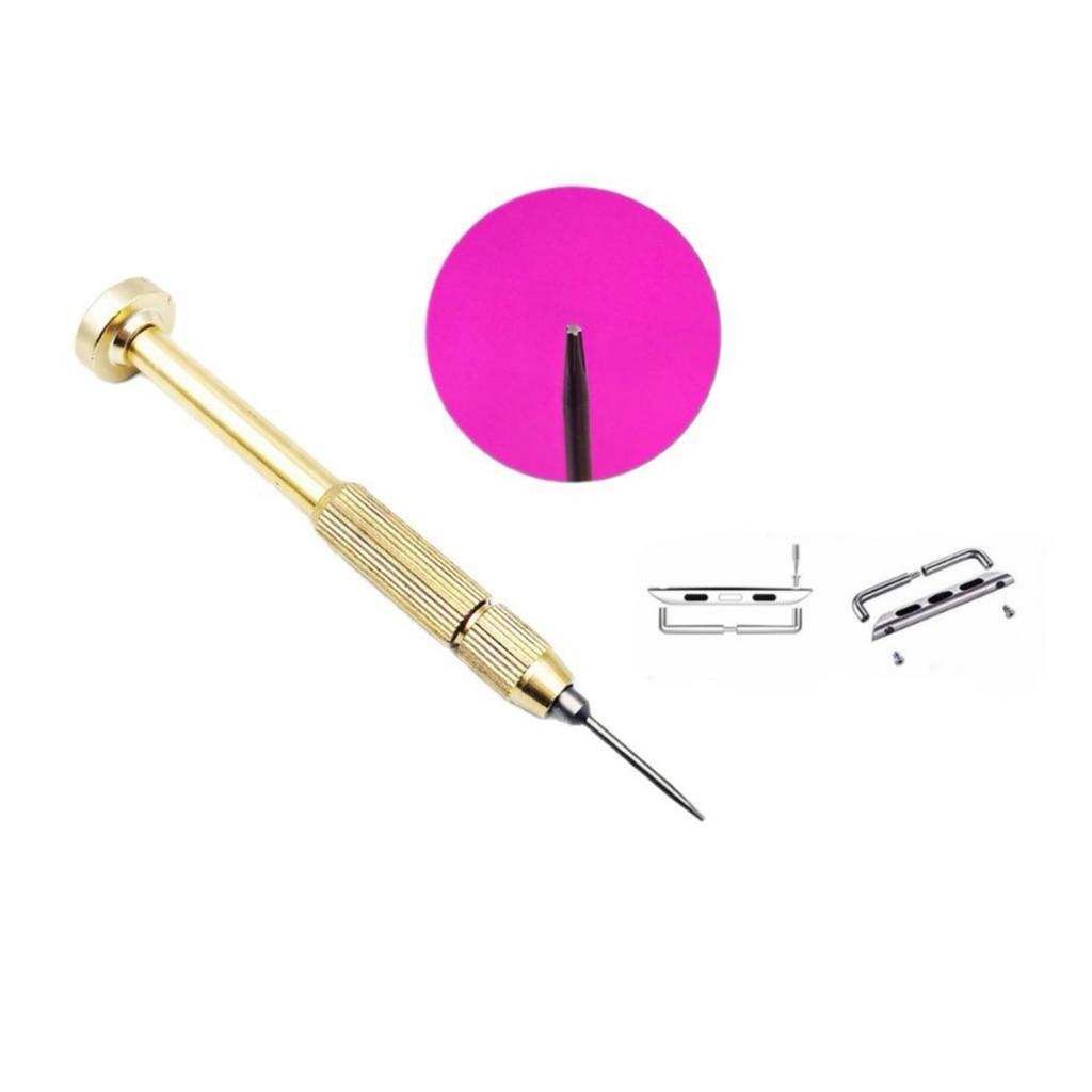 Long Lasting Ergonomic Handle Watch Band Screw Removal Tool 0.8mm Star Bit DIY Repair Essential Suitable For Watch Owners