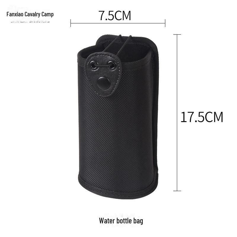 Nylon Multifunctional Black Oxford Cloth Security Belt - Eight-Piece Patrol Duty Training Set
