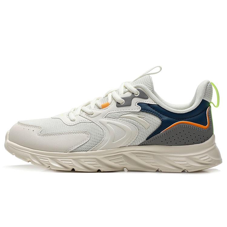 ANTA Running Series Sneakers White Beige Grey Men s 912235527-2 EU 43