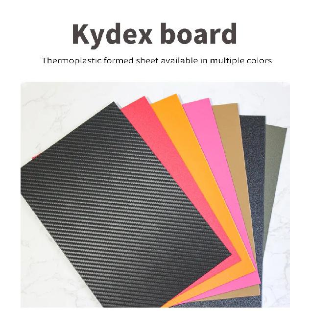 KYDEX Sheet Thermoform for Knife Sheath Holster Making Airsoft Armor Keel Guards 1Pcs