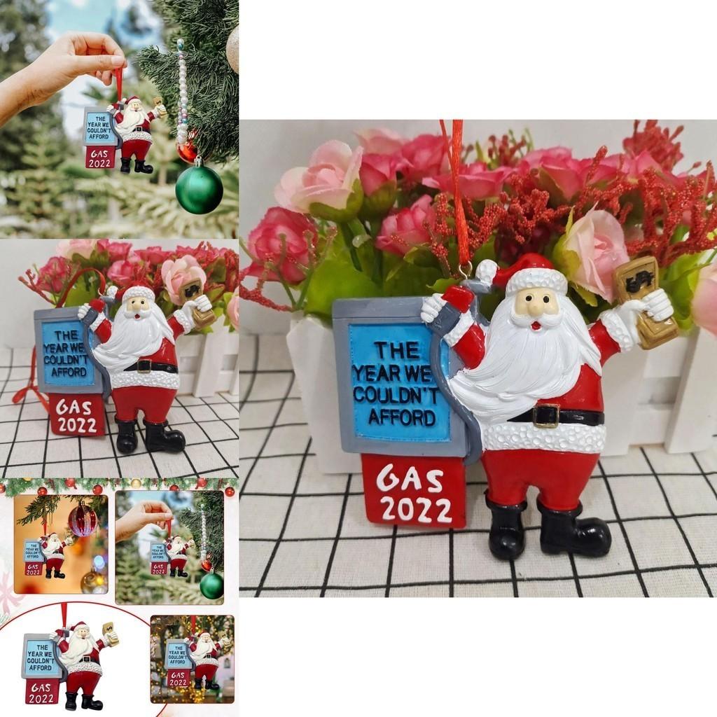 Adorable Santa Claus Gas Oil Hanging Pendant Xmas Gift