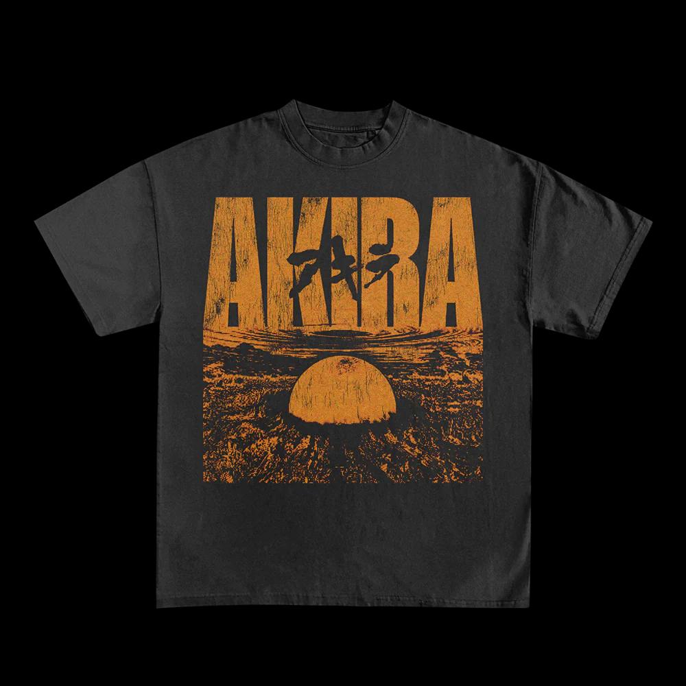 Anime Akira Graphic TShirt 100Cotton Oversized unisex Shirt Fashion Unisex Short Sleeve ONeck Women Selling Popular Streetwear