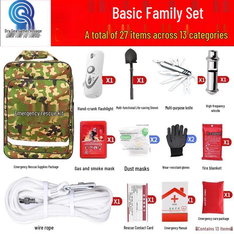 Kanler Family Emergency Survival Kit