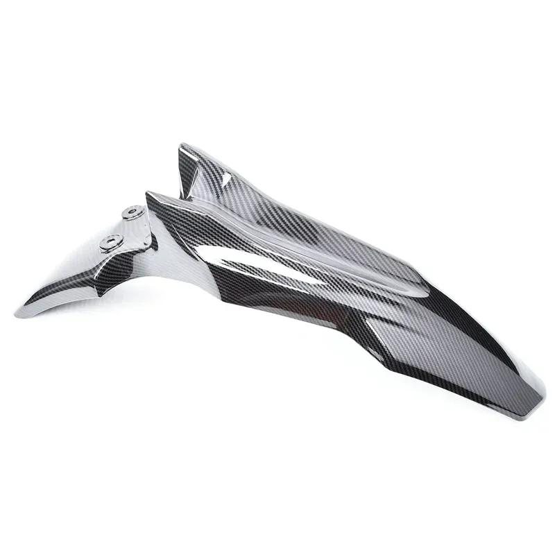 For Surron Ultra Bee Carbon Fiber Front Headlight Fender Water Transfer Glossy Parts for SURRON Headlight Mudguard Motorcycles