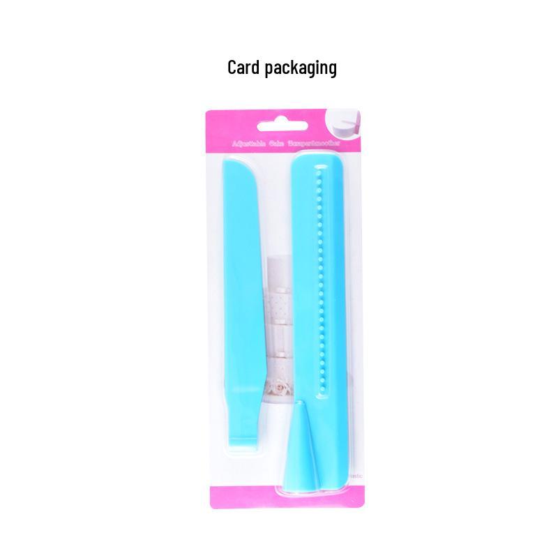 Cream Baking Spatula Set: Small Plastic Smoothing Knife and Cake Mold Decoration Tool