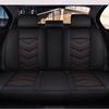 Universal 5 Seat Car Seat Cover PU Leather Full Set Seat Cushion Cover Anti Slip Protector Cover