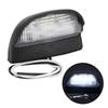 4LED License Plate Lamp Car Tail Lighting 10V?30V for Truck Trailer RVs SUV Boats