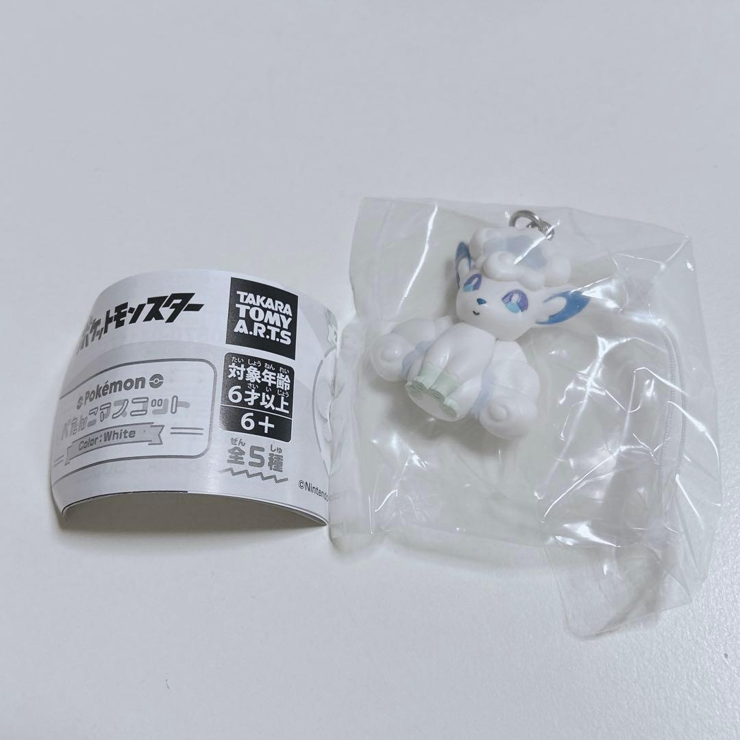 Pokemon Gacha Flat Mascot White Vulpix