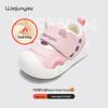 2025 Winter Baby Walking Shoes: Cotton, Plus Velvet, Soft Sole for Boys & Girls