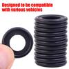 Rubber Gasket Oil Drain Screw Gasket for Automotive Oil Pan Replacement Parts Protects Against Dirt for Chevrolet Ford M12/M14